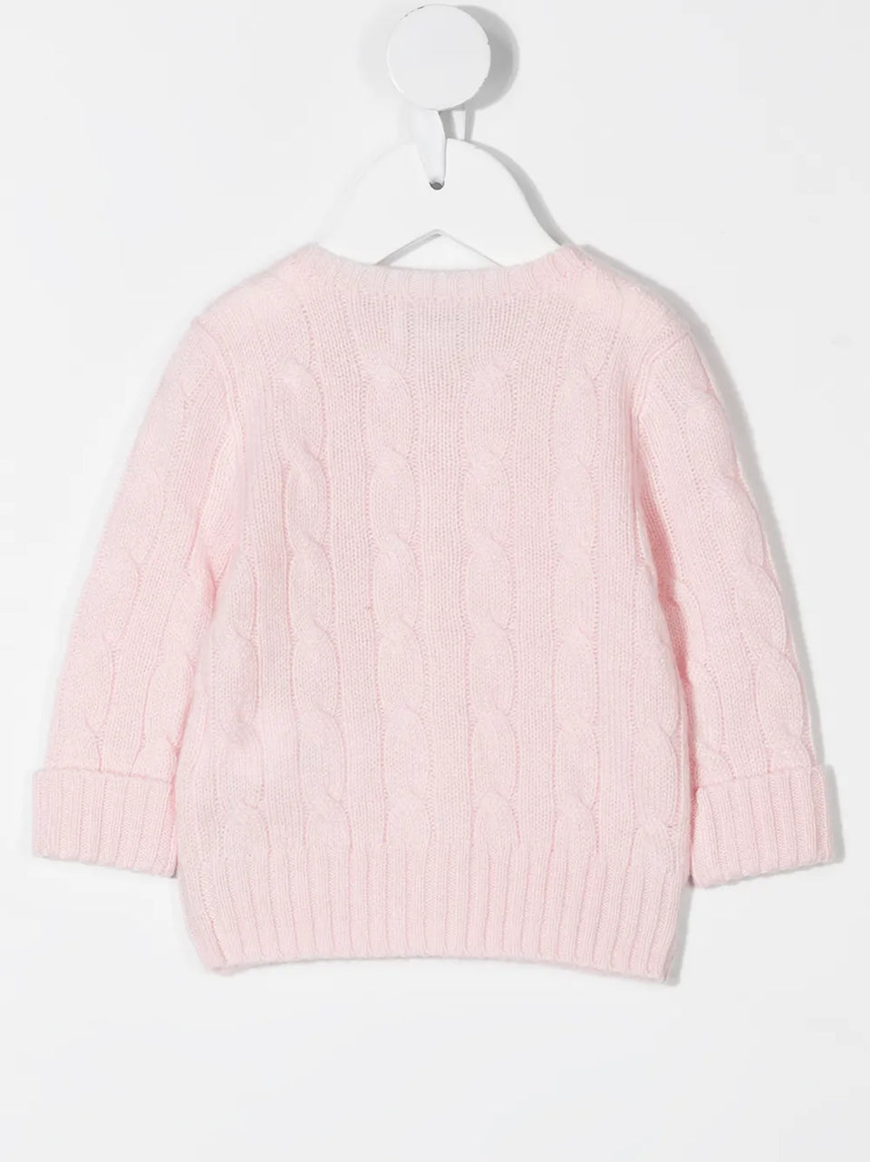 cable-knit cashmere cardigan