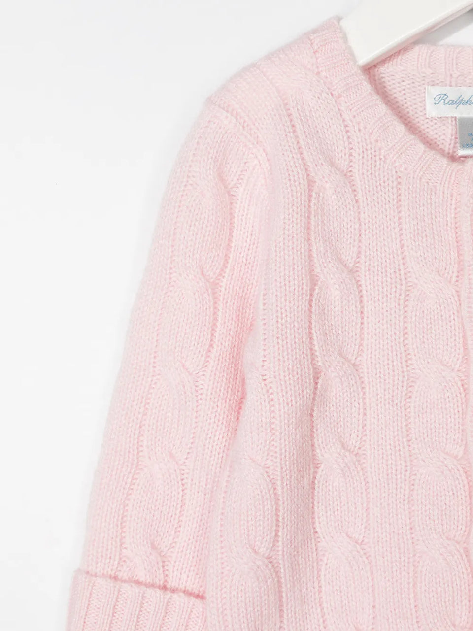 cable-knit cashmere cardigan