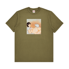 Supreme Mouse T-Shirt Light Olive