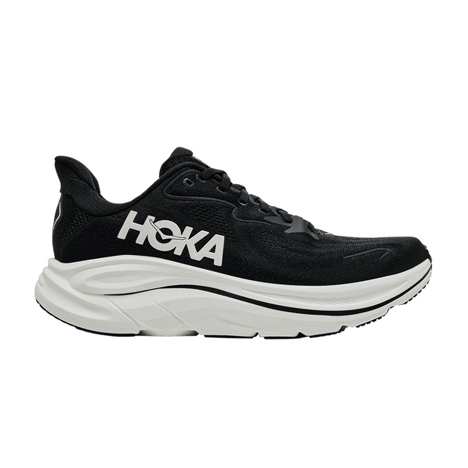 HOKA Clifton 10 Black White