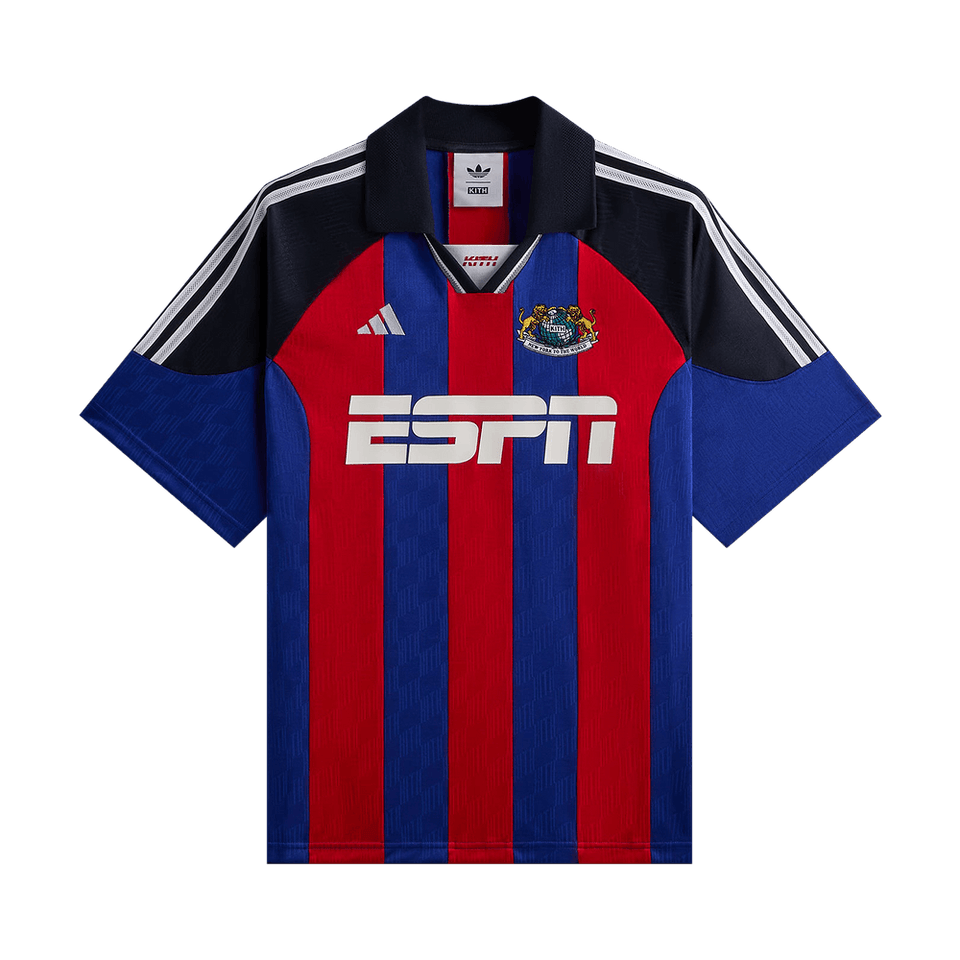 Kith For Adidas Football Espn Jersey Red / Blue