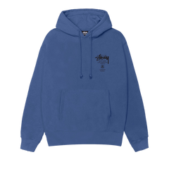 Stussy World Tour Hoodie Blue