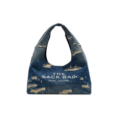 Marc Jacobs Denim Sack Bag Punk Indigo