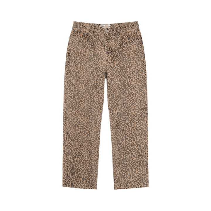Stussy New Classic Jean Denim Leopard