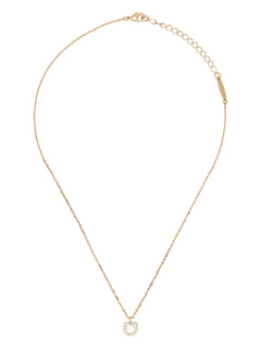 crystal-embellished Gancini necklace