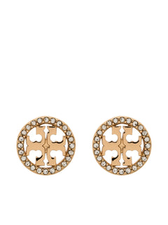 Miller pavé stud earrings