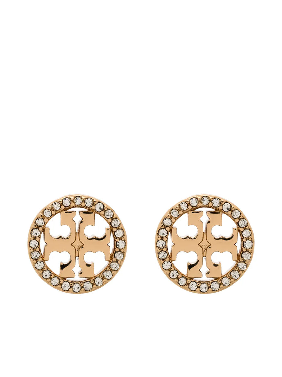 Miller pavé stud earrings