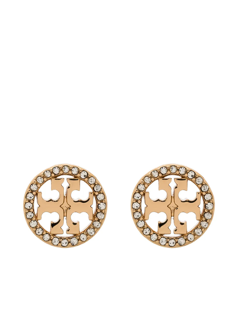 Miller pavé stud earrings