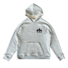 Chrome Hearts Triple Cross Hoodie Grey