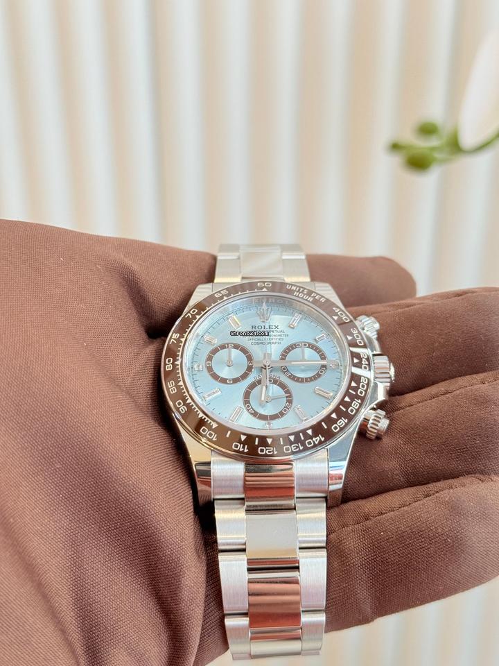 Rolex | Daytona | 126506-0002 | Platinum | 40 mm | Platinum | Turquoise | Automatic