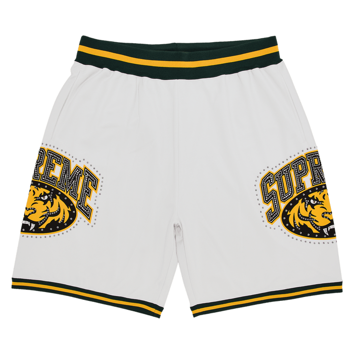 Supreme Studded Basketball Shorts White