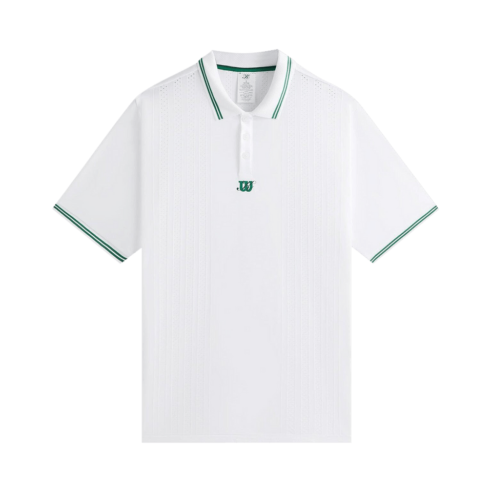 Kith x Wilson Renshaw Court Polo White