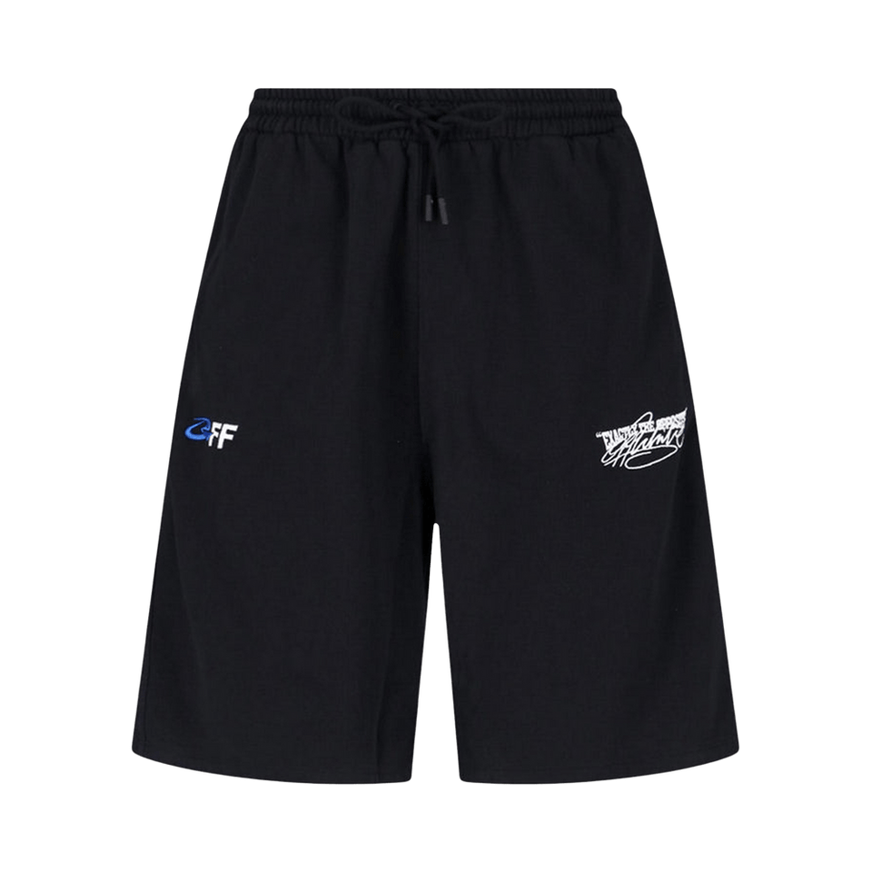 Off-White Exactly The Opposite Arrow Skate Sweatshorts Black