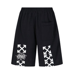 Off-White Exactly The Opposite Arrow Skate Sweatshorts Black