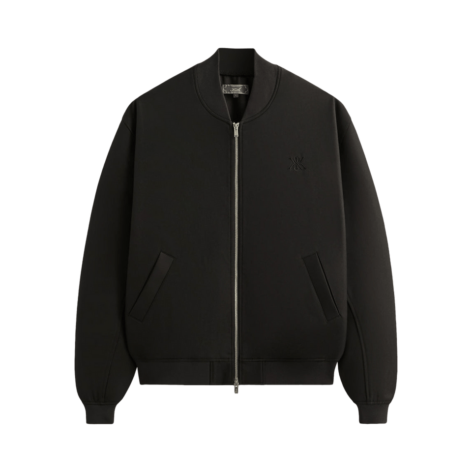 Kith Double Weave Avery Bomber Jacket Black