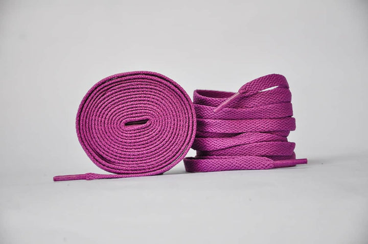 Flat Sneaker Laces- Purple Jordan laces AJ1 Laces Kicks Machine