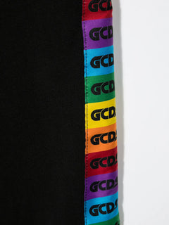 rainbow logo-tape track pants
