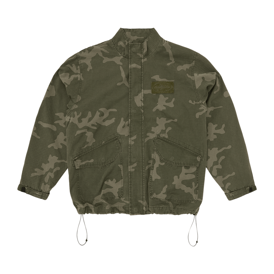Corteiz Guerillaz Jacket Green Camo