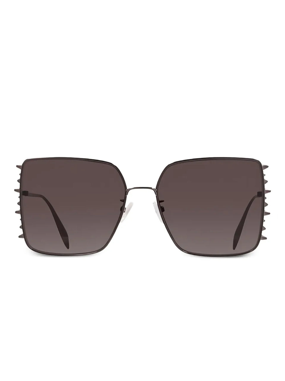 oversize-frame tinted sunglasses