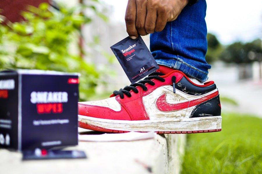 Sneaker Wipes Shoe Cleaning Wipes Clean Sneakers in 1 Minute Kicks Machine