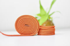 Reflective Rope Laces- Orange Yeezy Laces Kicks Machine