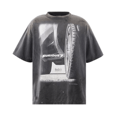 SAINT Mxxxxxx Furious 7 Shorts Sleeve T-Shirt Black