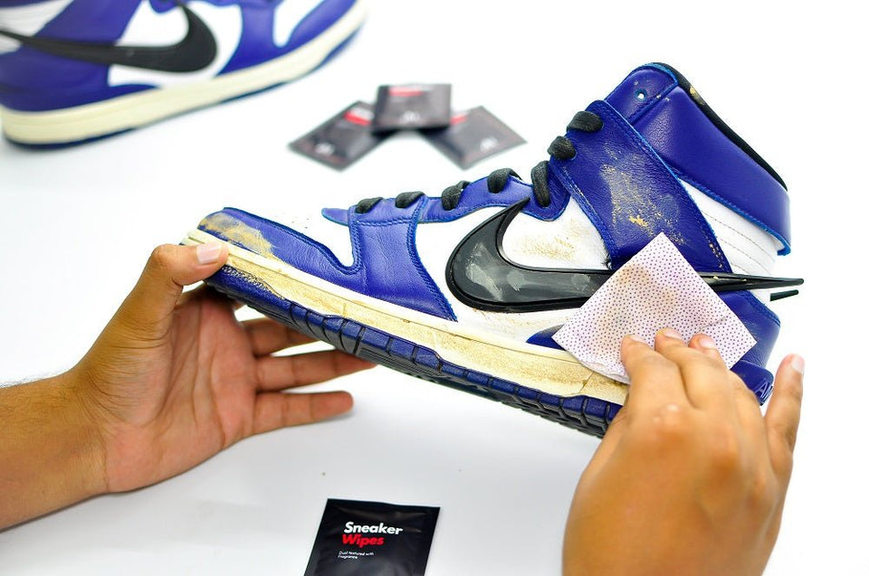 Sneaker Wipes Shoe Cleaning Wipes Clean Sneakers in 1 Minute Kicks Machine