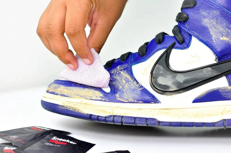 Sneaker Wipes Shoe Cleaning Wipes Clean Sneakers in 1 Minute Kicks Machine