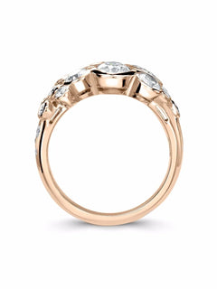 18kt rose gold Bubbles diamond dress ring