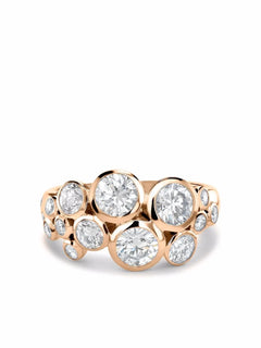18kt rose gold Bubbles diamond dress ring