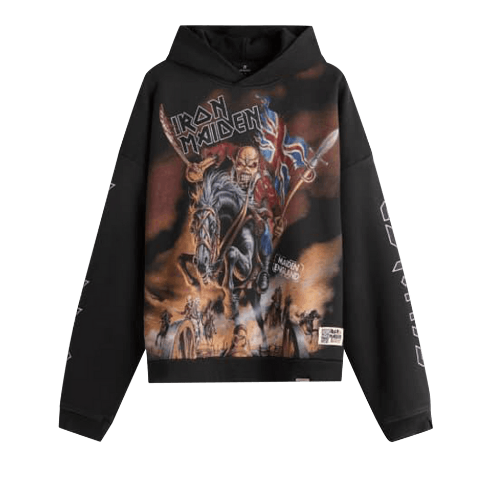 Represent Clo Iron Maiden x Steed Hoodie Black