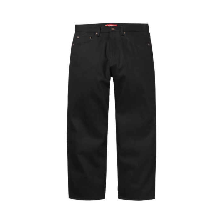 Supreme Rigid Loose Fit Selvedge Jean Rigid Black