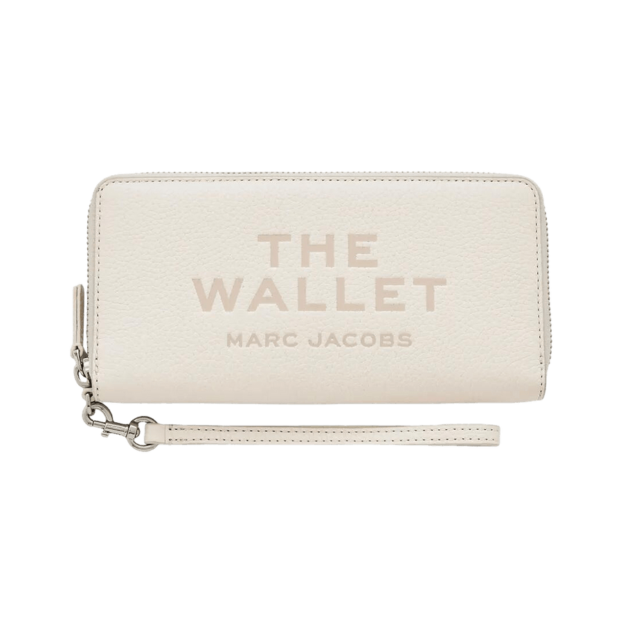 Marc Jacobs The Continental Leather Wallet Cotton