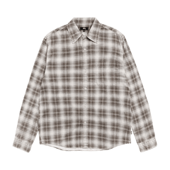 Stussy Dax Printed Shirt Brown