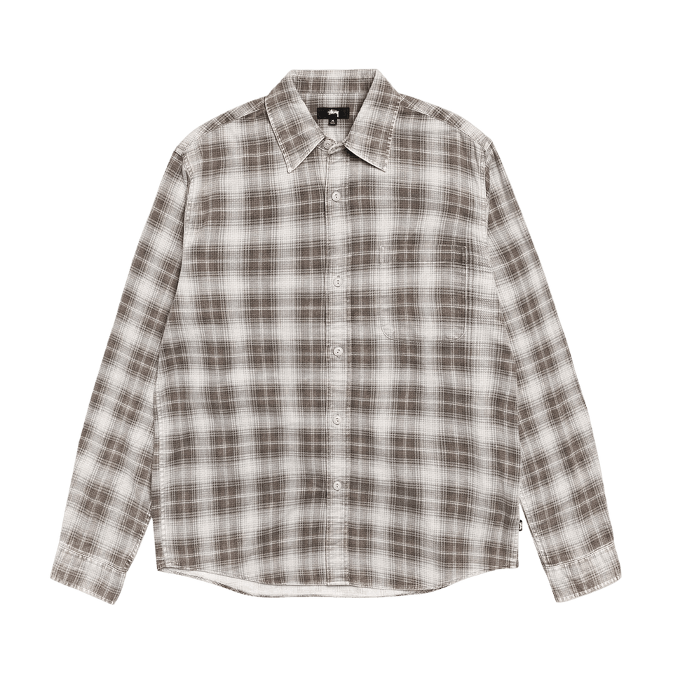 Stussy Dax Printed Shirt Brown