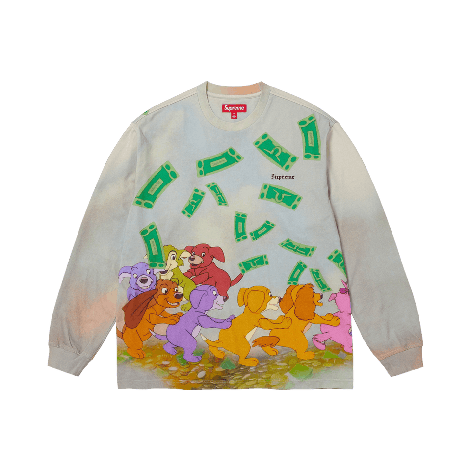 Supreme All Dogs Go To Heaven Long-Sleeve Top Day