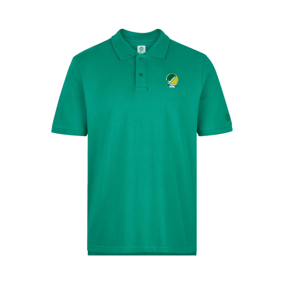 Nike x Class Trip x Grateful Dead x Oregon Steal Your Duck Organic Cotton Polo Green