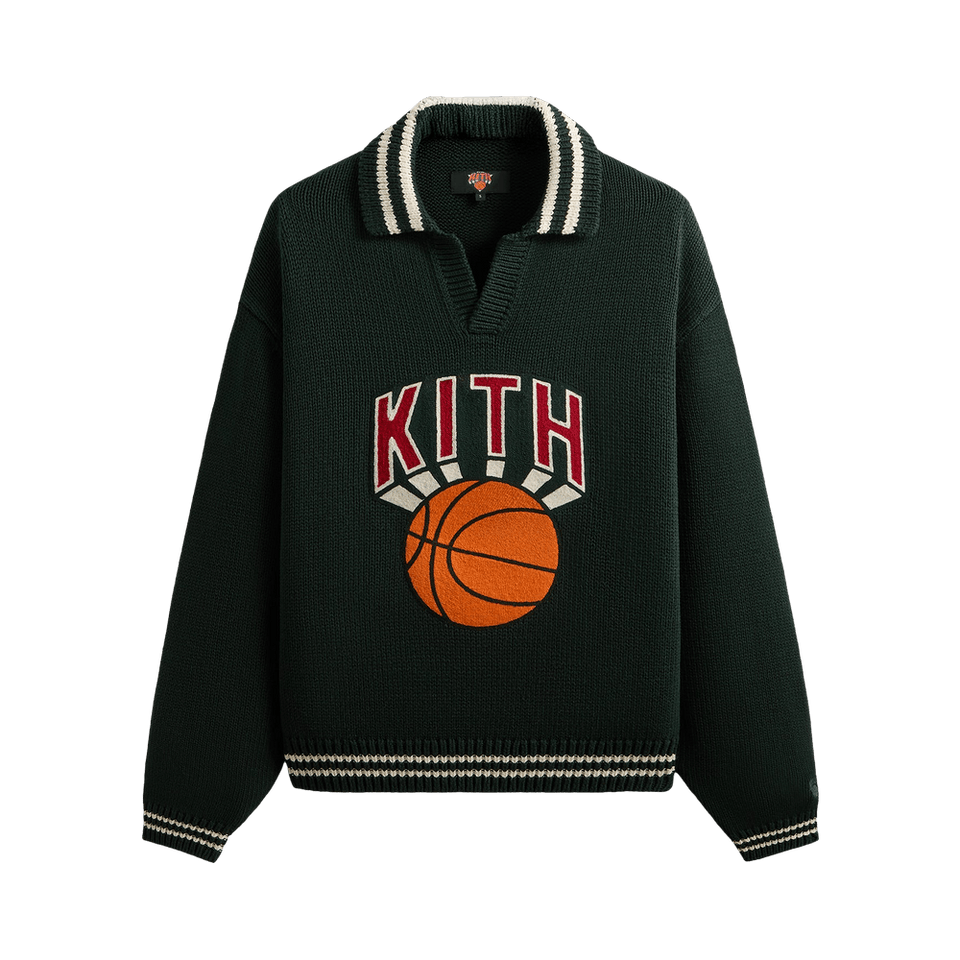 Kith For The New York Knicks Nelson Rugby Sweater Stadium