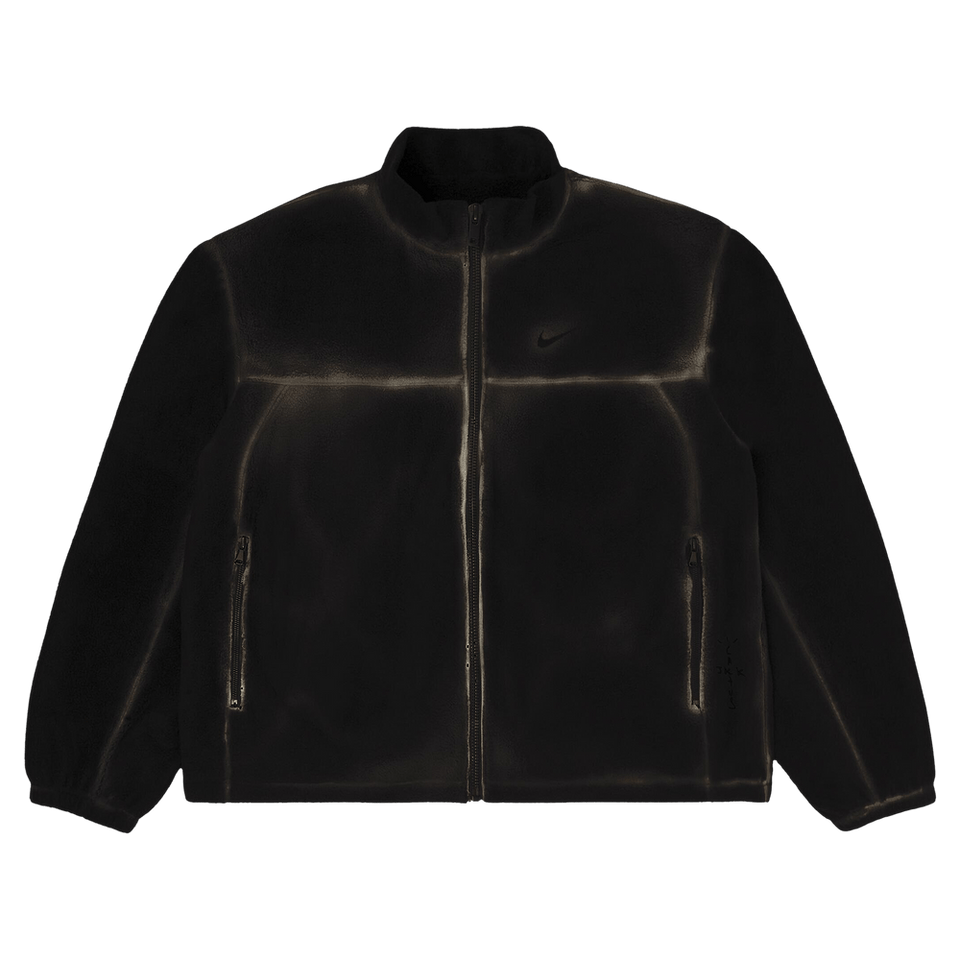 Cactus Jack by Travis Scott x Fragment x Nike Fleece Zip Jacket Black