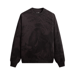 Kith x Marvel Spiderman Crewneck Sweater Carbon