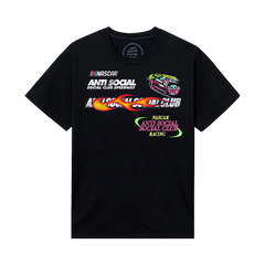 Anti Social Social Club x Nascar Daytona T-Shirt Black