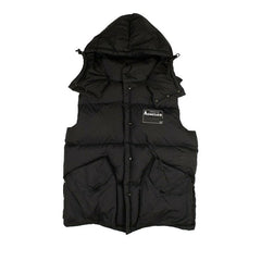 Moncler Kyle Gilet Logo Puffer Vest Black