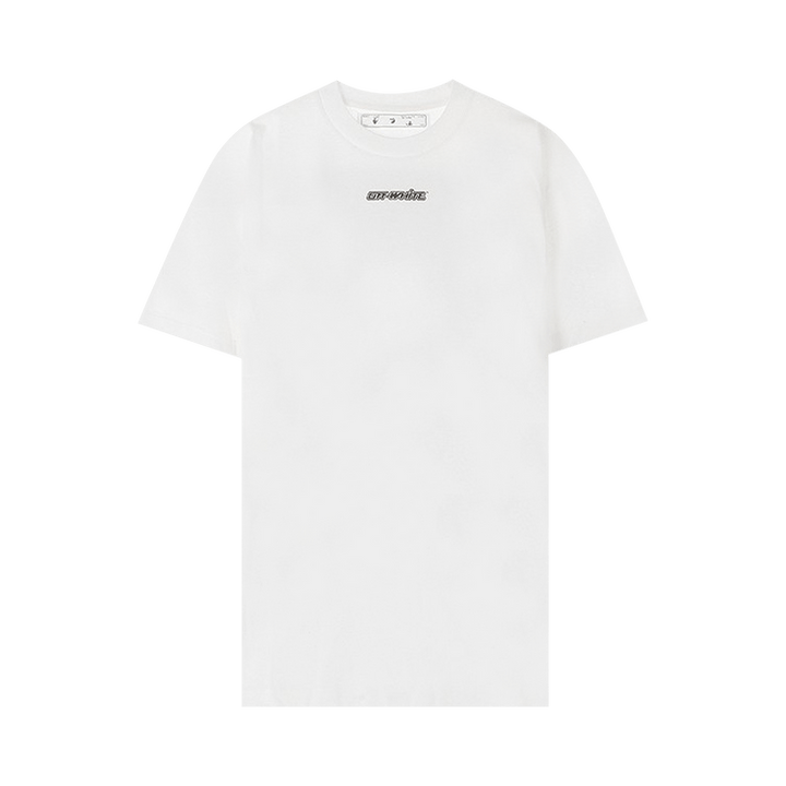 Off-White Blue Marker White Blue Oversized T-Shirt