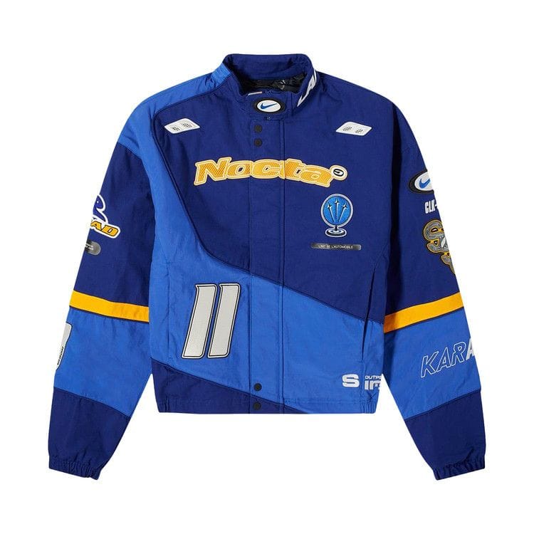 Nike x NOCTA L’Art Racing Jacket Deep Royal Blue/Racer Blue/Phantom