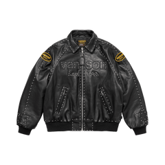 Supreme x Vanson Leathers x B.B. Simon Jacket Black