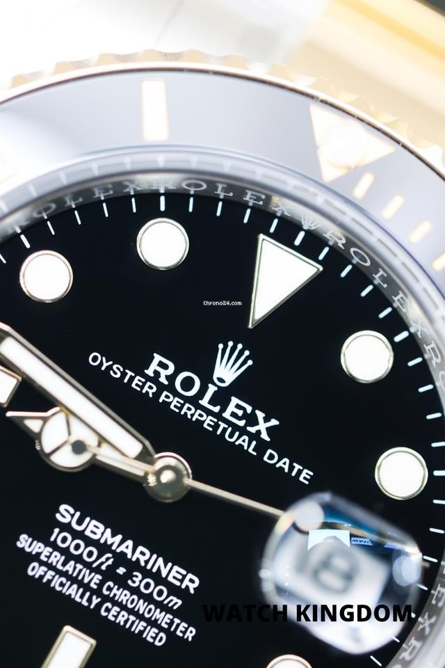 Rolex | Submariner | 126613LN | Yellow gold | 41 mm | Gold/Steel | Black | Automatic