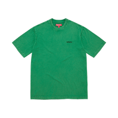 Supreme Washed Shorts-Sleeve Top Green