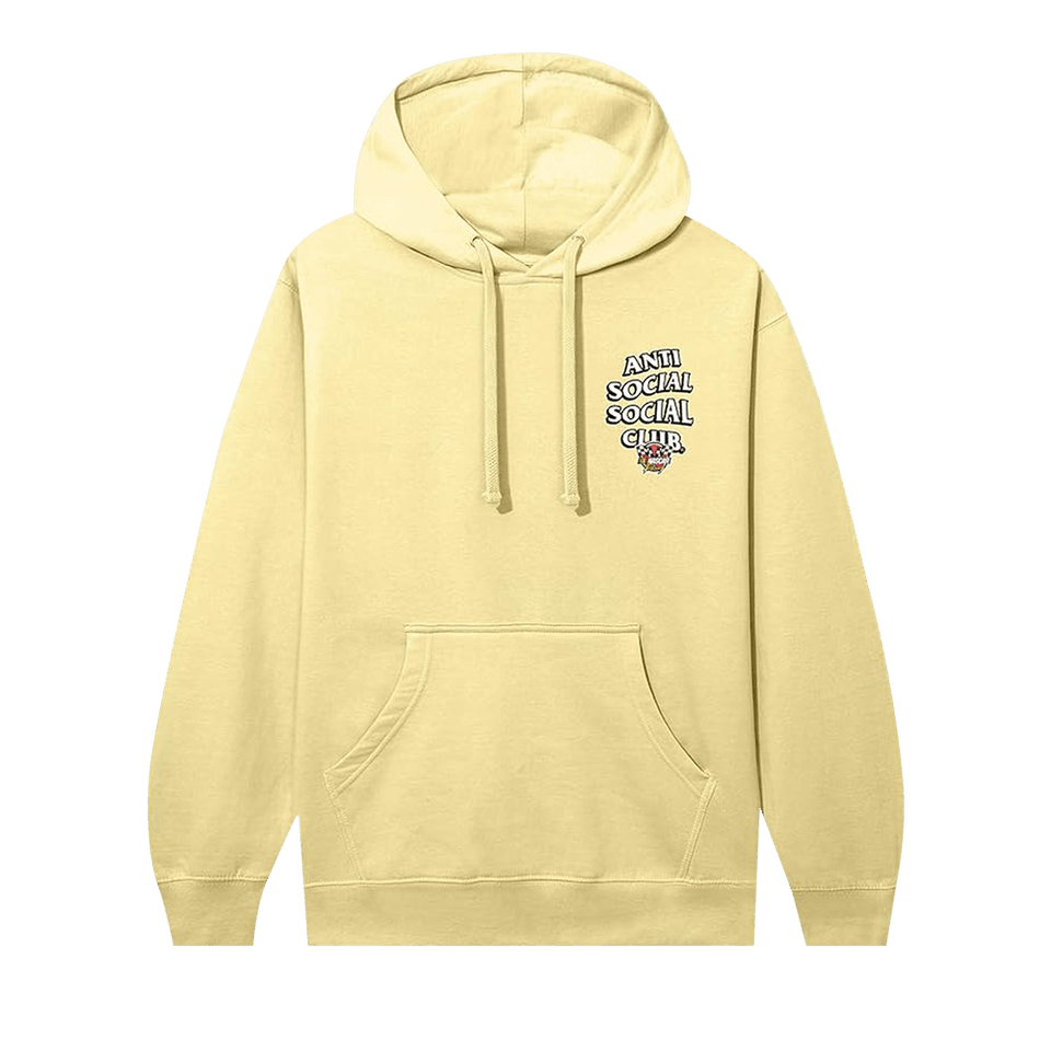 Anti Social Social Club x Nascar Motorsport Hoodie Yellow