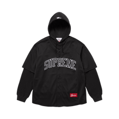 Supreme x Chicago White Sox Hooded Jersey Black