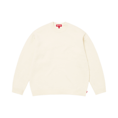 Supreme Angora Script Sweater Ivory